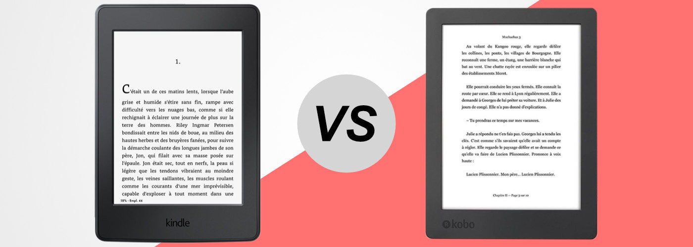 Kobo ou Kindle : quelle marque de liseuse choisir ?